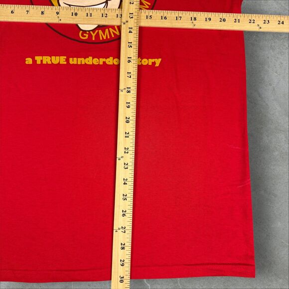 VTG 2004 Y2K Dodgeball Movie Promo Average Joes Double Sided New Old Stock - L - Picture 4 of 5